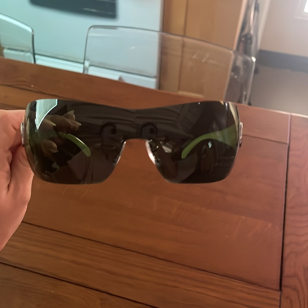 Bvlgari Shield Sunglasses with case